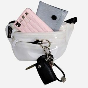 🛸 Jansport Festival Collection Hippyland White belt bag